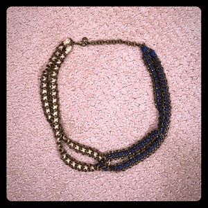 Woven chain necklace